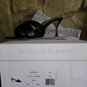 Manolo Blahnik Black Heels